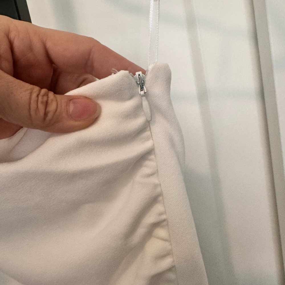NWOT Lulu's Elegant Allure White One-Shoulder Midi Dress - Picture 8 of 11